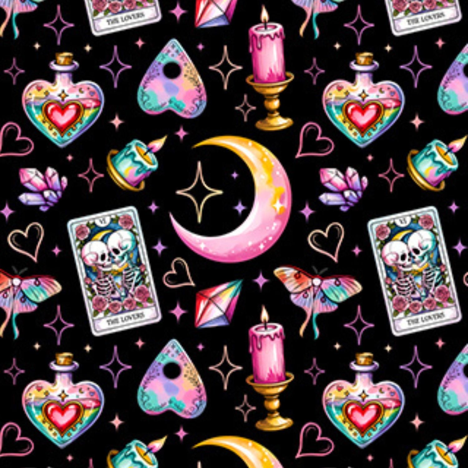 Funky Fit SCULPT Yoga Full Length Leggings - Witches Love Spells