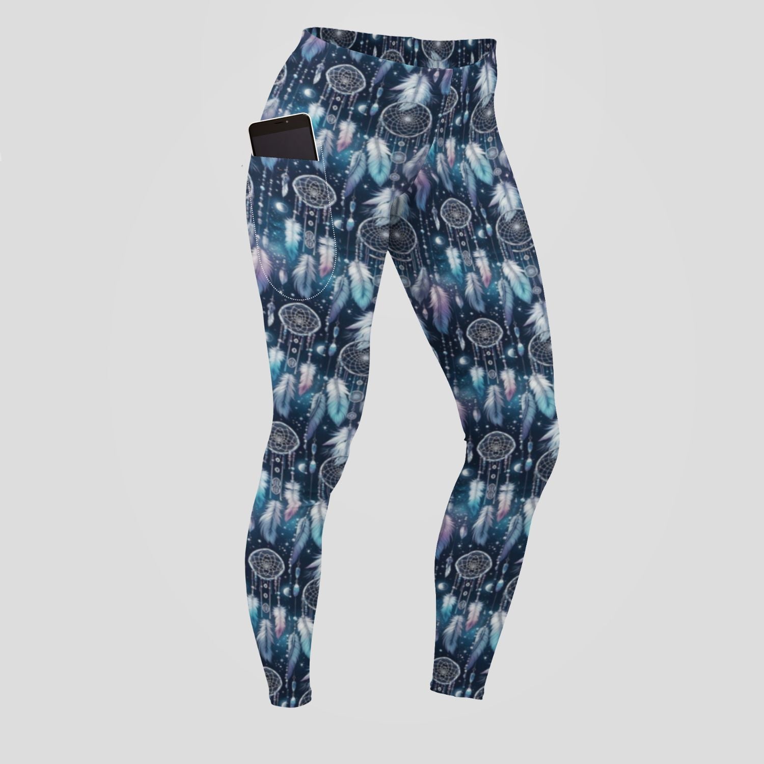 Funky Fit SCULPT Yoga Full Length Leggings - Starlight Dreams