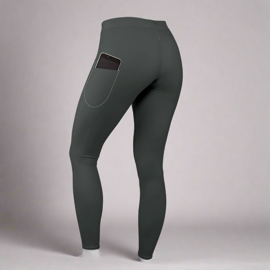 Funky Fit SCULPT Yoga Leggings- Charcoal Grey