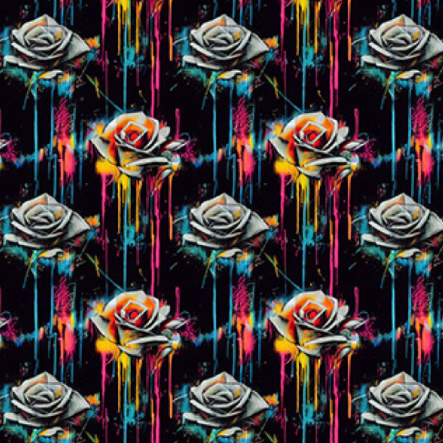 Funky Fit Design Is - SCULPT Yoga Full Length Leggings - Kiss From A Rose