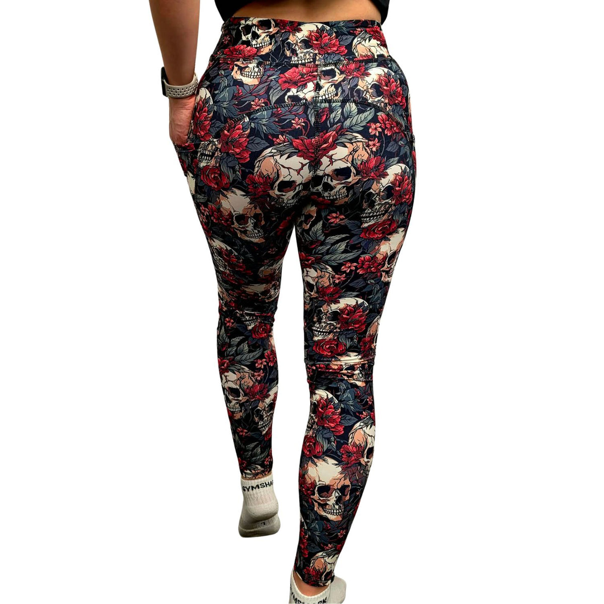 SCULPT-Yoga-Full-Length-Leggings-Halloween-Skull-&-Flowers.jpg