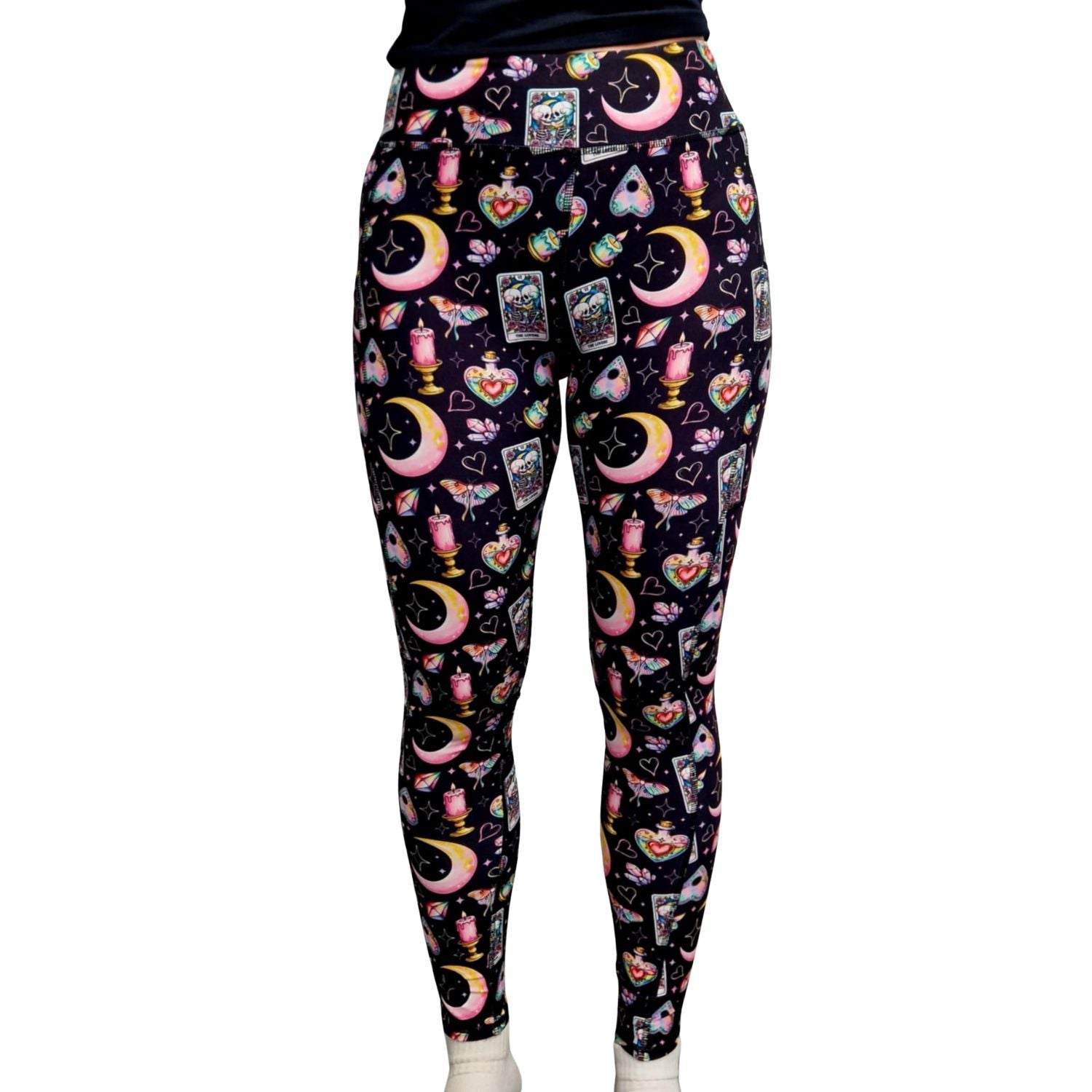 Funky Fit SCULPT Yoga Full Length Leggings - Witches Love Spells