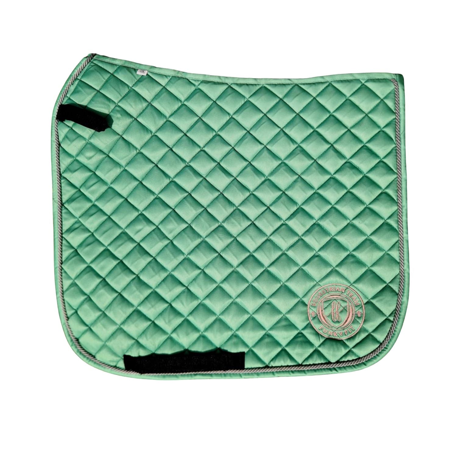 Team Melon Sorbet & Grey Saddle Pads