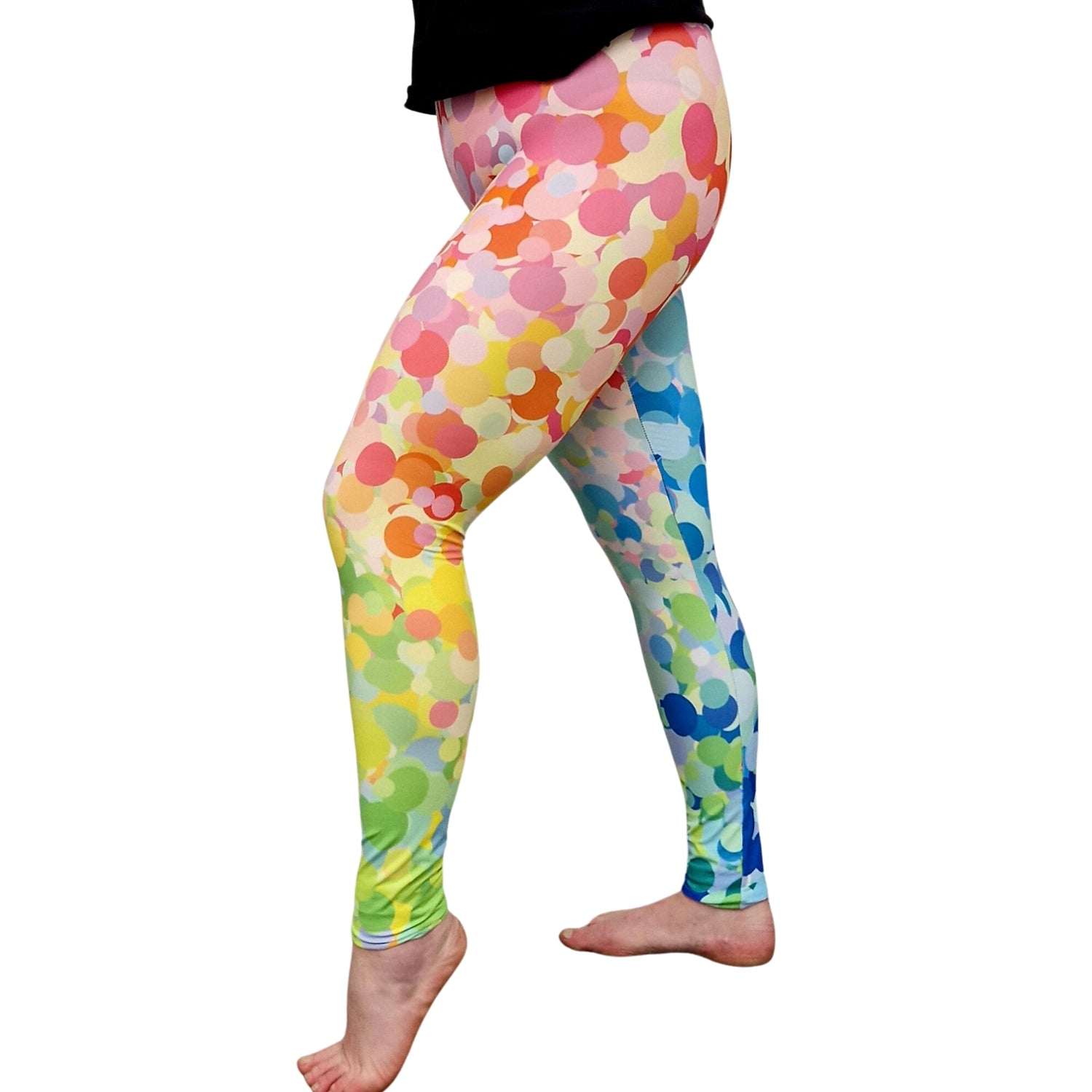 24 7 Leggings Rainbow Confetti