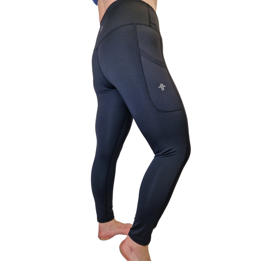 H.I. Full Length Gym Leggings- Black PRE ORDER