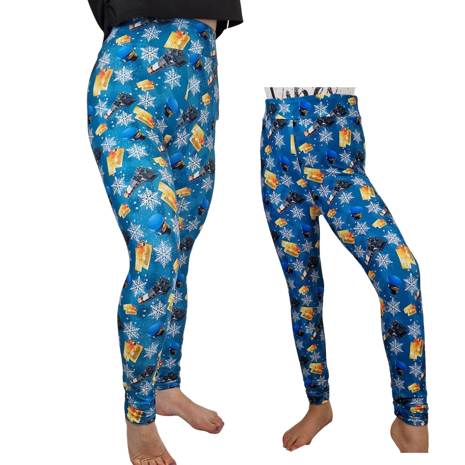 Funky Fit 24/7 Full Length Leggings – All Aboard! Pattern