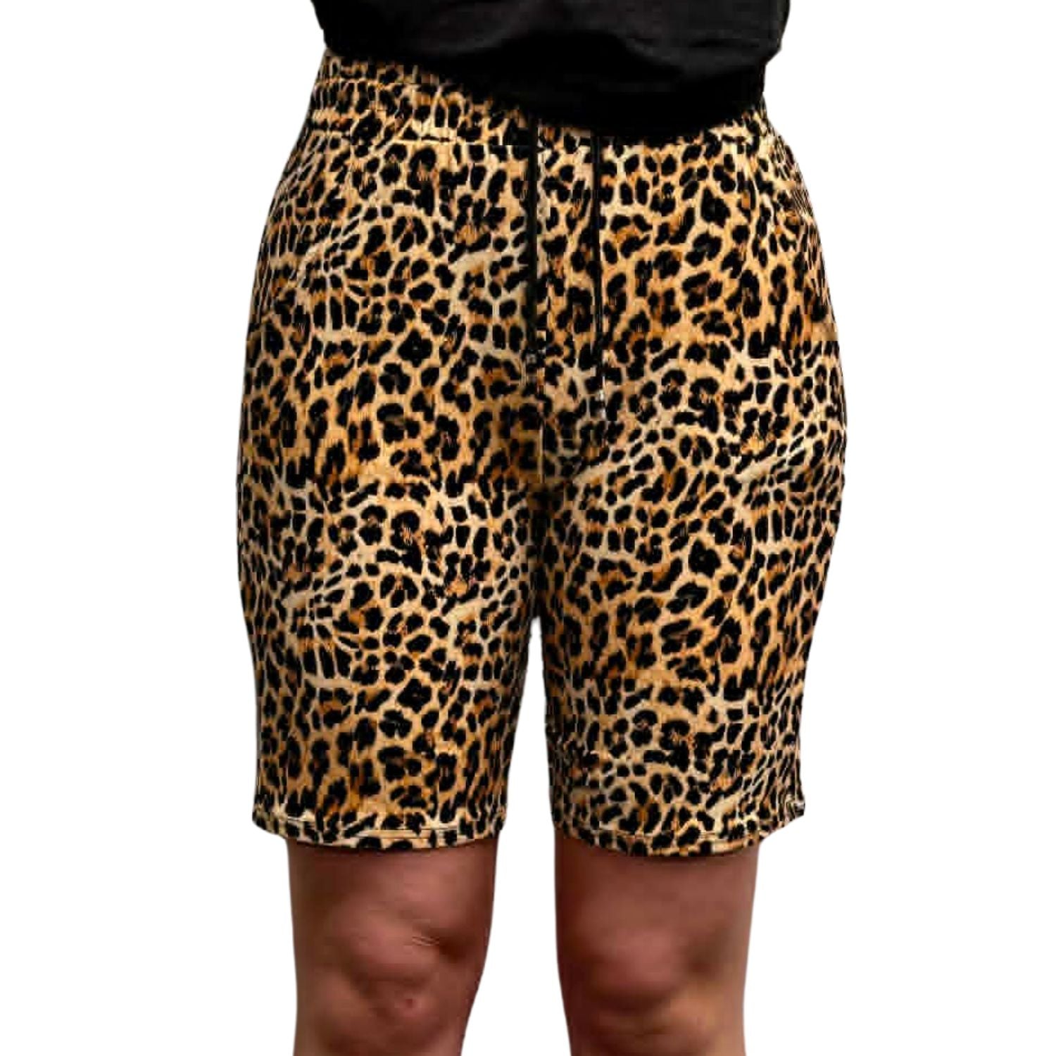 Funky Fit Loose Fit Shorts - Leopard