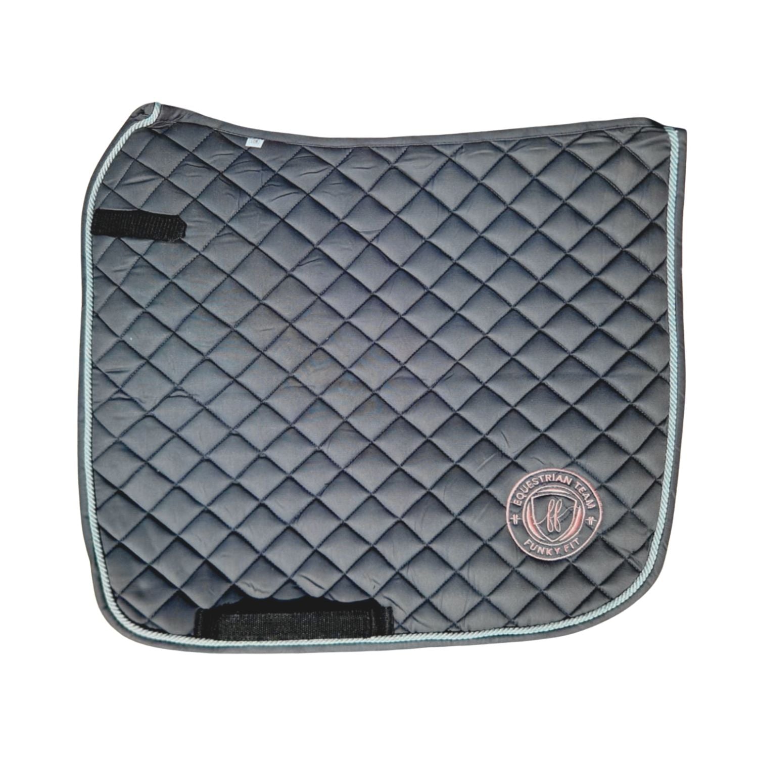 Funky Fit Team Shadow Grey Saddle Pads