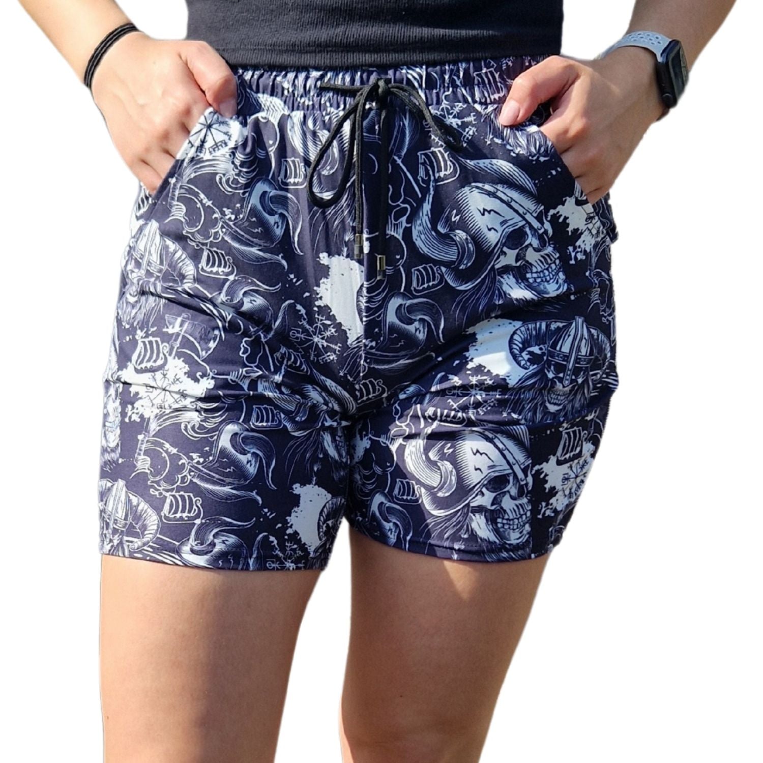 Funky Fit Jogger Shorts - Viking