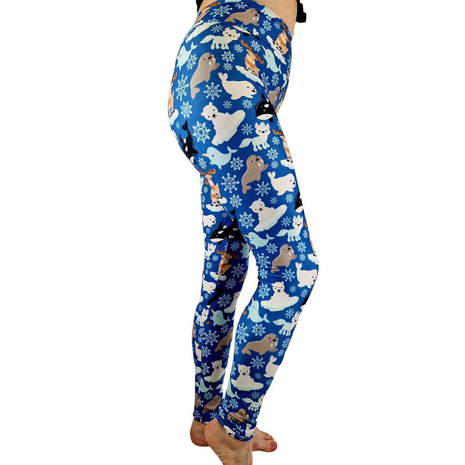 Funky Fit 24/7 Full Length Leggings – Artic Gang Pattern