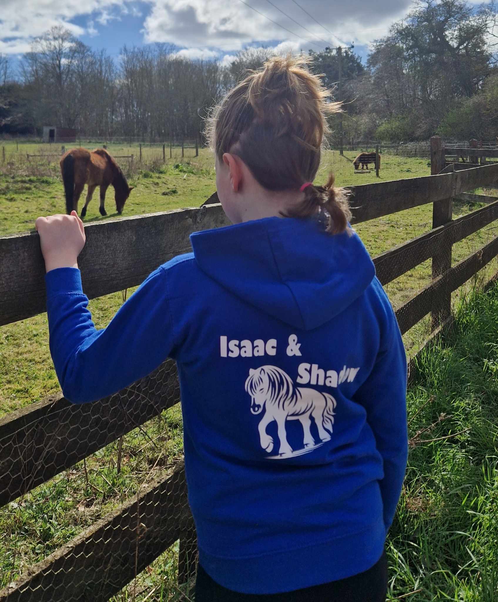 Personalised Hoodie Girls Horse Hoodies Horse Personalised Kids