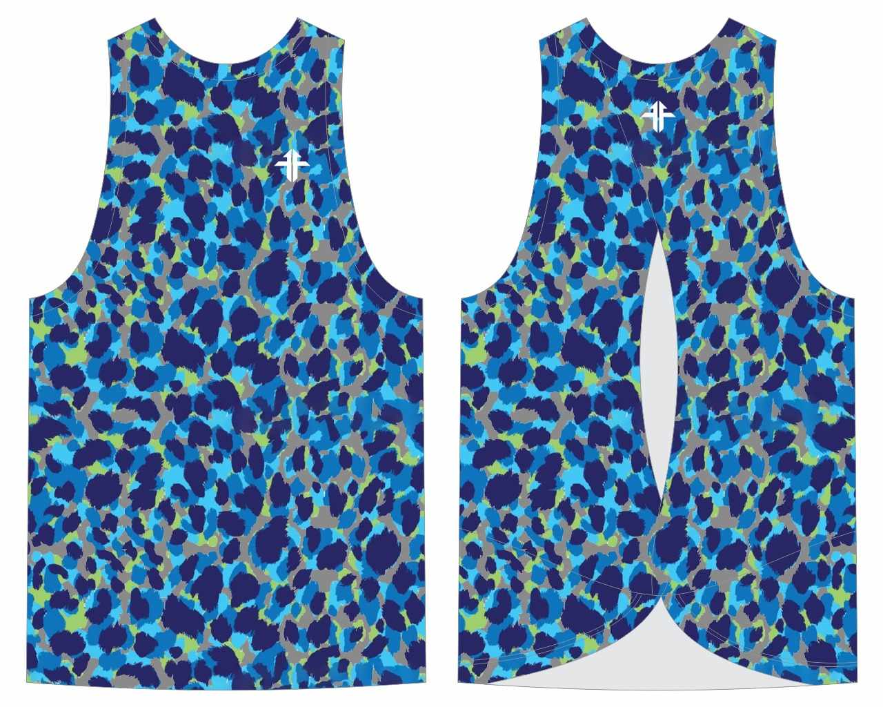 Funky Fitr Hear Me Roar Twist Back Vest