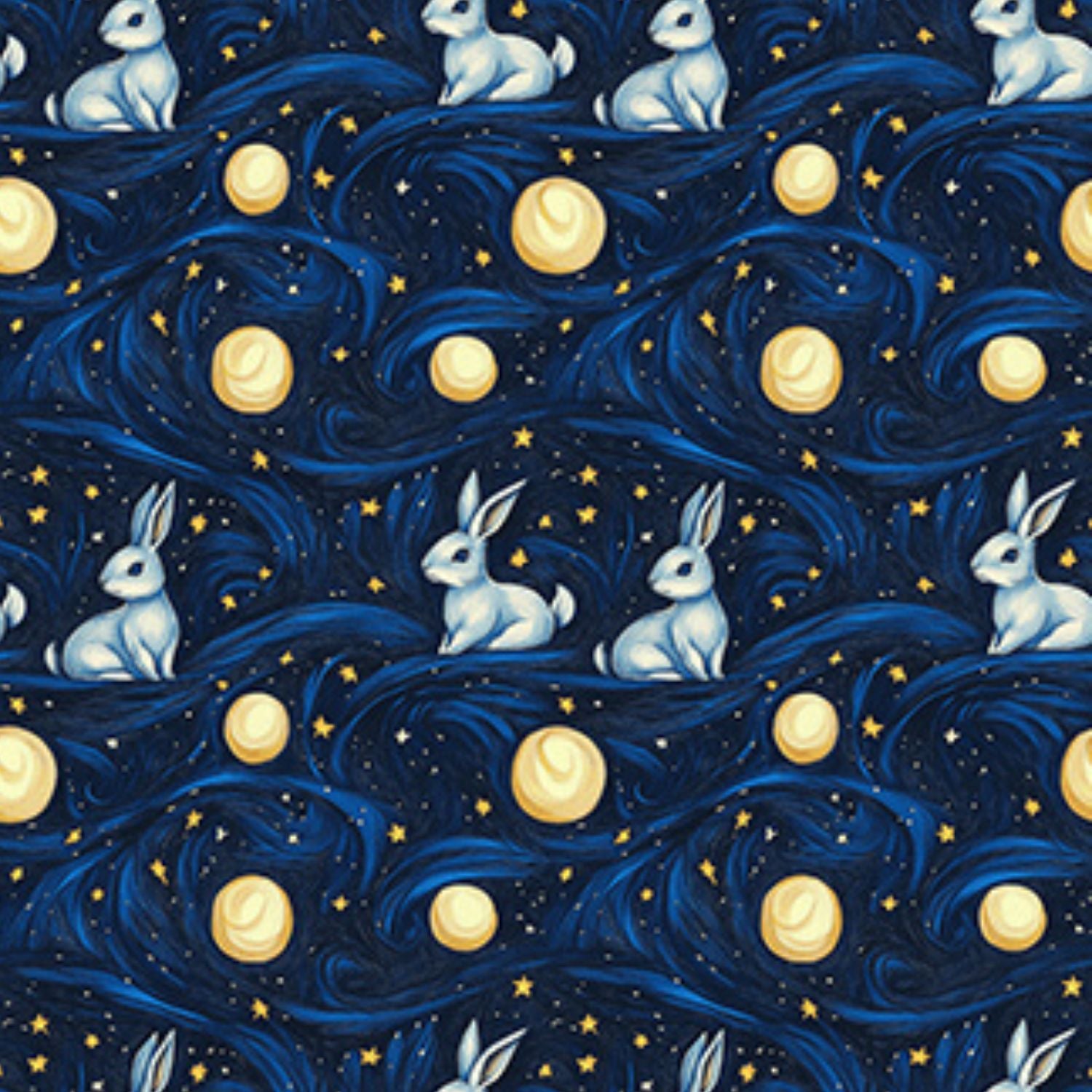 Funky Ft SCULPT Yoga Full Length Leggings - Ethereal Easter Bunny