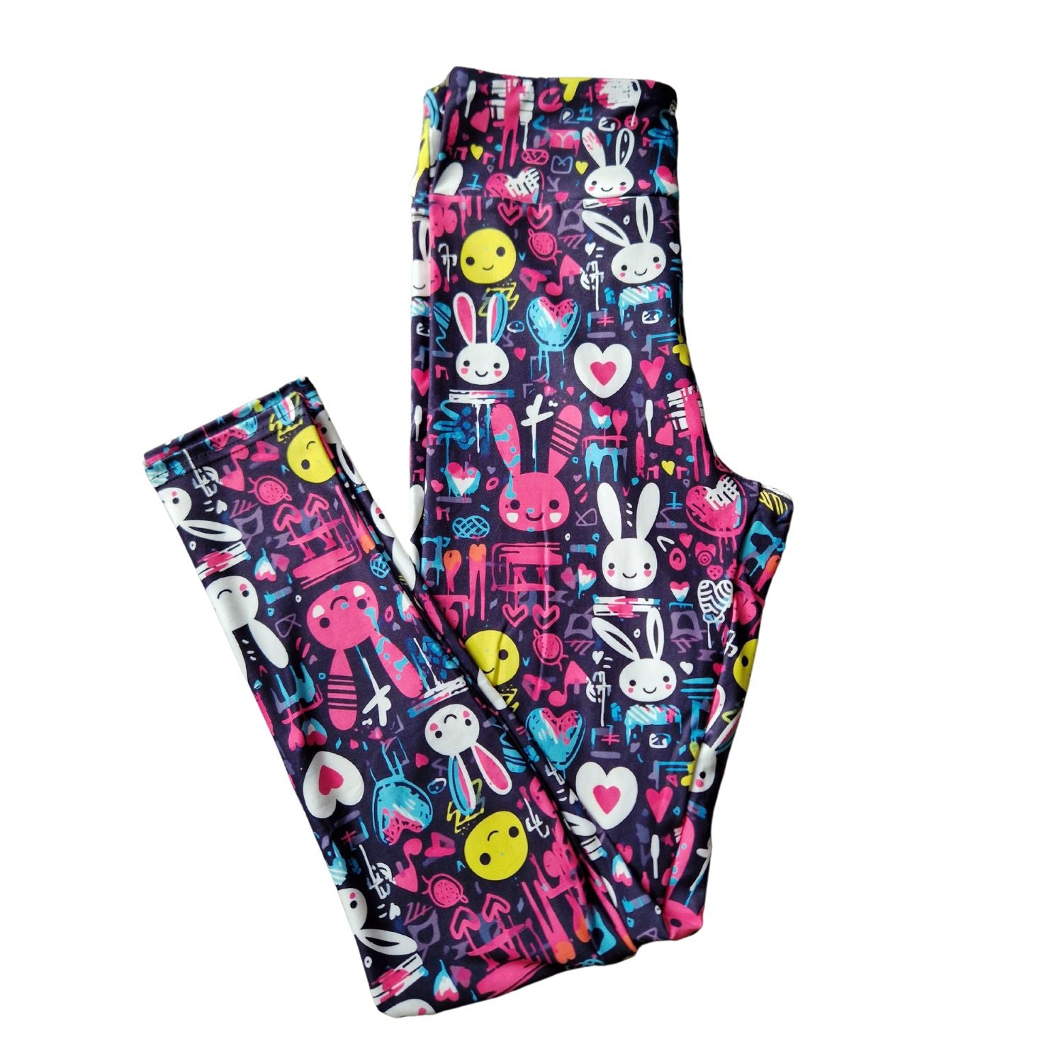 Funky Fit 24/7 Full Length Leggings – Grunge Bunnies