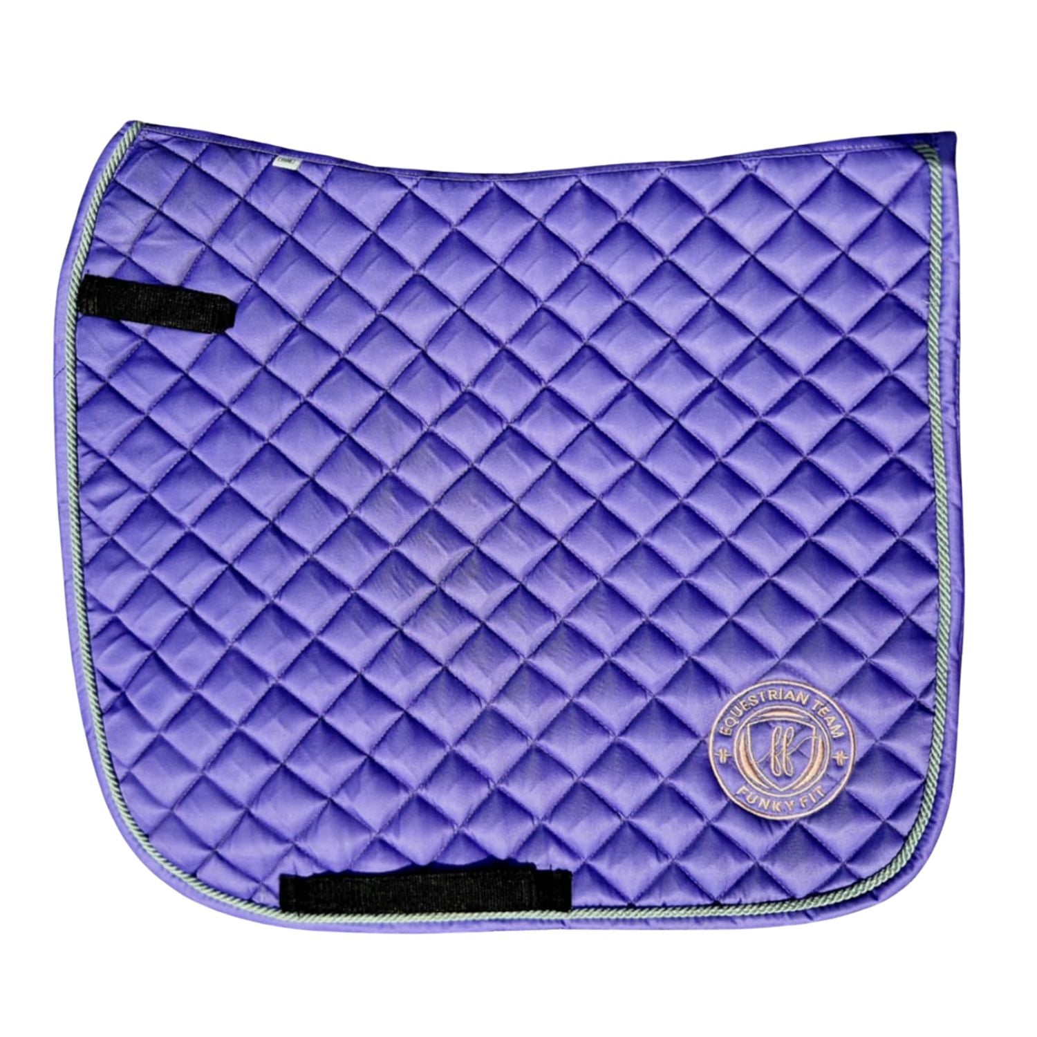 Funky Fit Team Grape Soda & Grey Saddle Pads