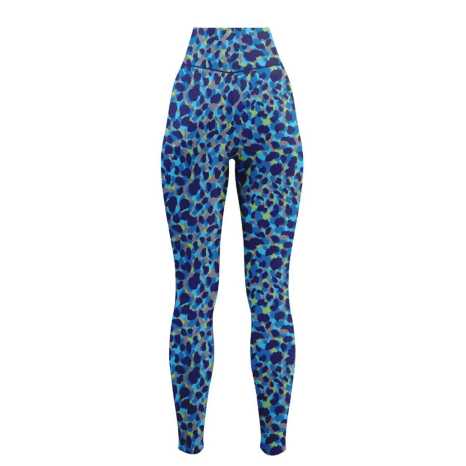 H.I. Full Length Gym Leggings - Hear Me Roar Design