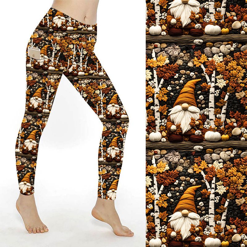 SCULPT Yoga Full Length Leggings - Woodland Gnome