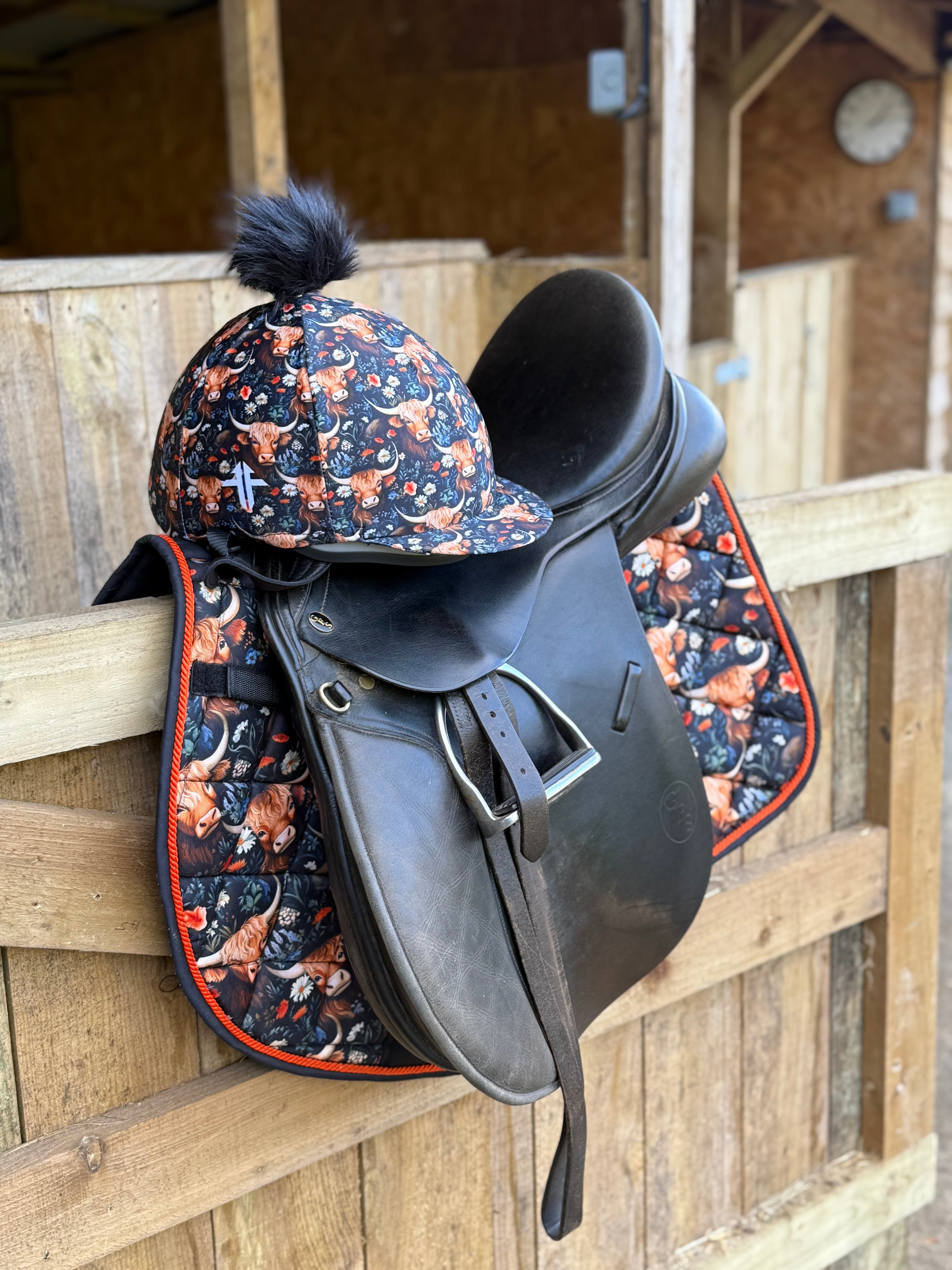 Highland Cows Hat Silks