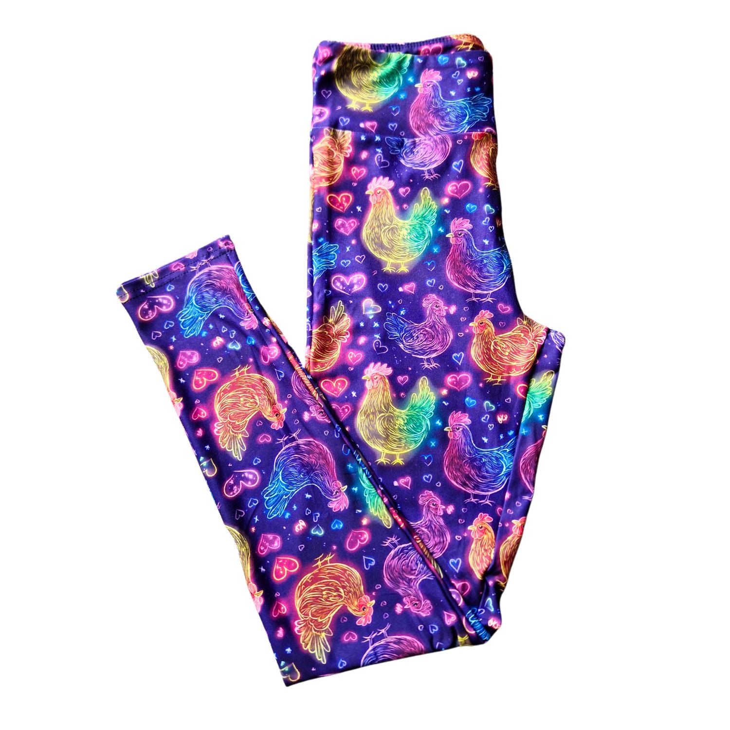 Funky Fit 24/7 Full Length Leggings – Clucking Gorgeous!