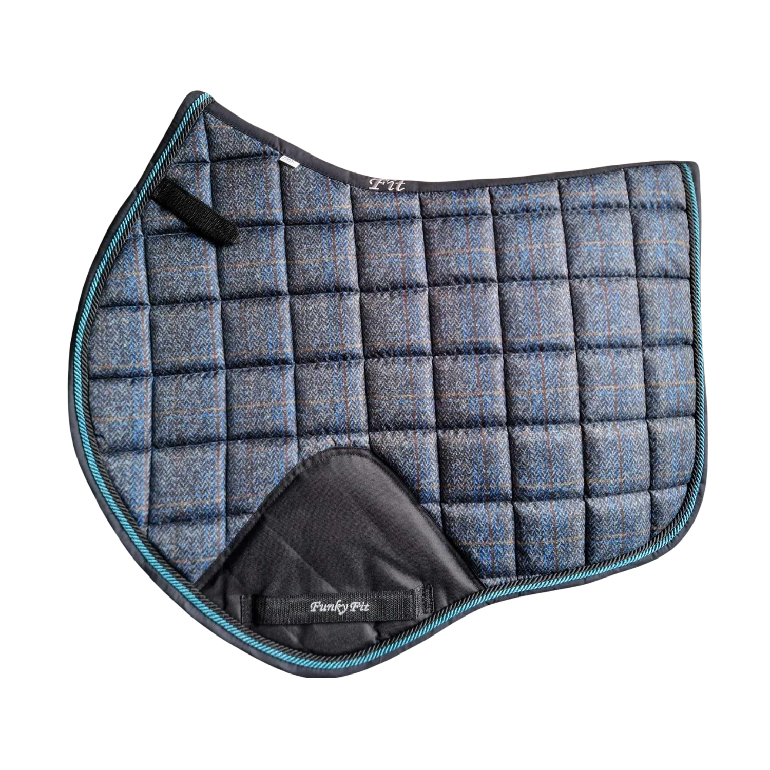 Funky Fit Hereford Plaid CC Saddle Pads