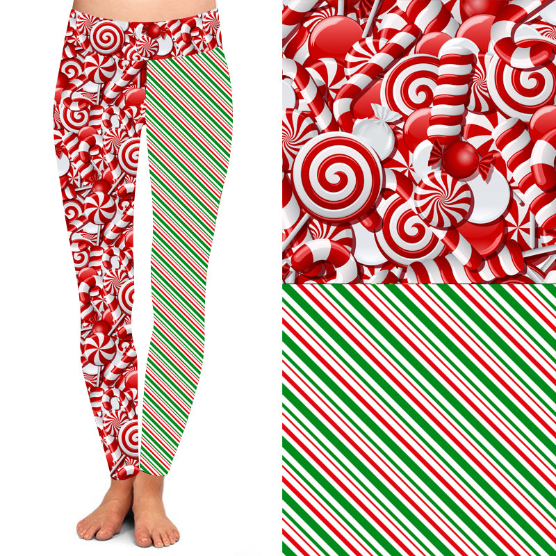 Funky Fit 24/7 Full Length Leggings – Candy Twizzle