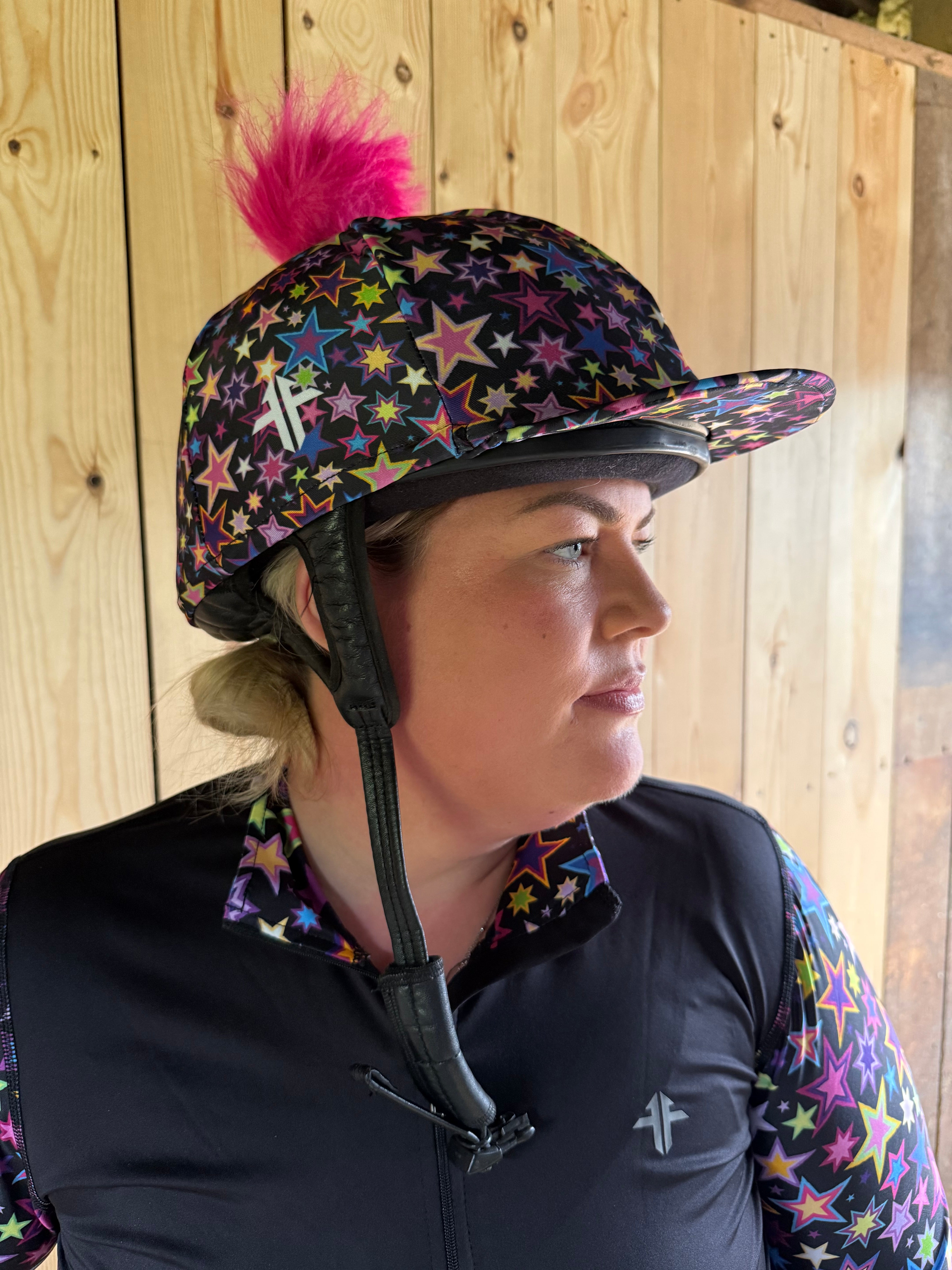 Funky-fit-equestrian-hat-silk-neon-stars-jpg