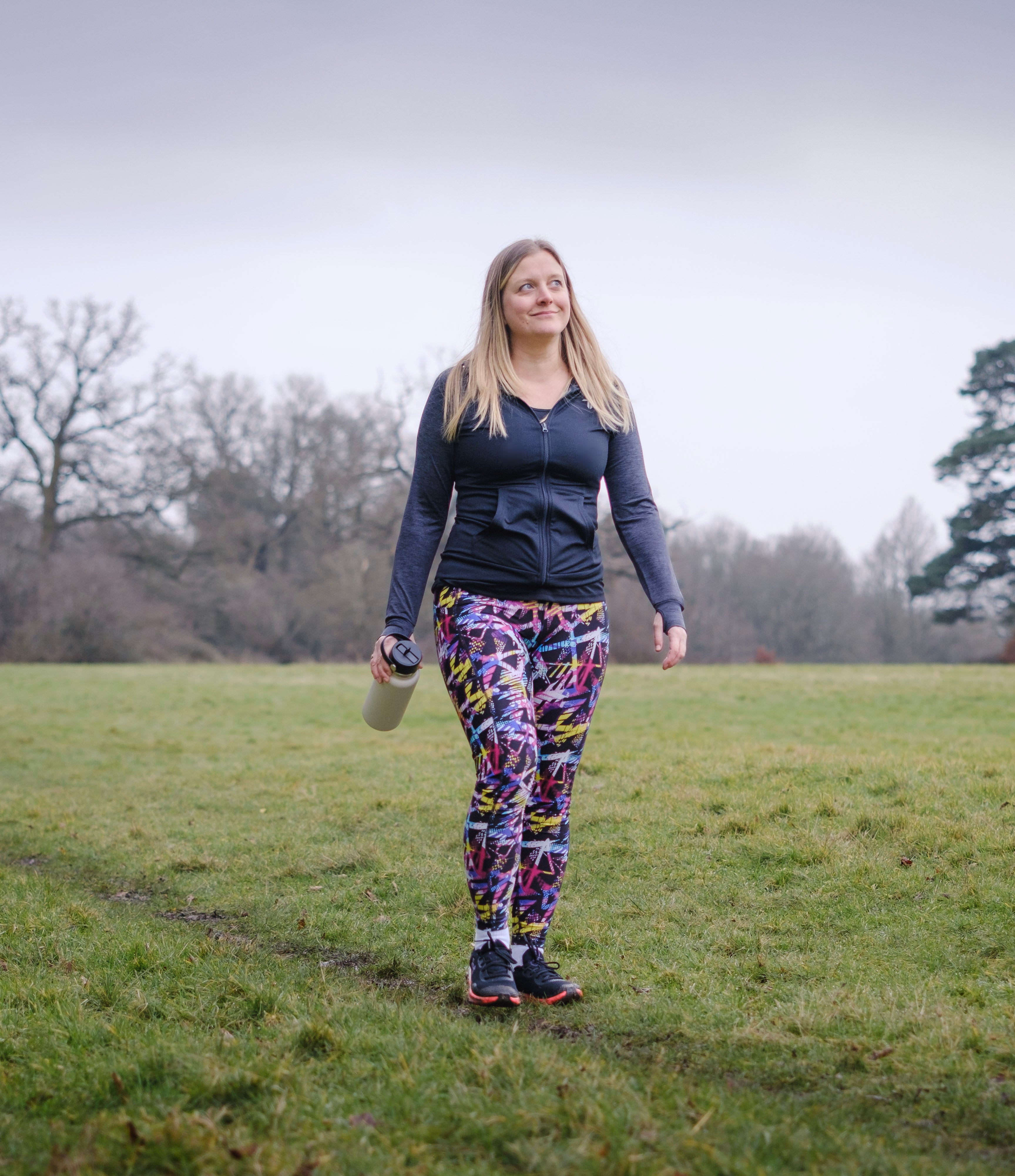 Funky Fit H.I. Full Length Gym Leggings - Life in Abstract