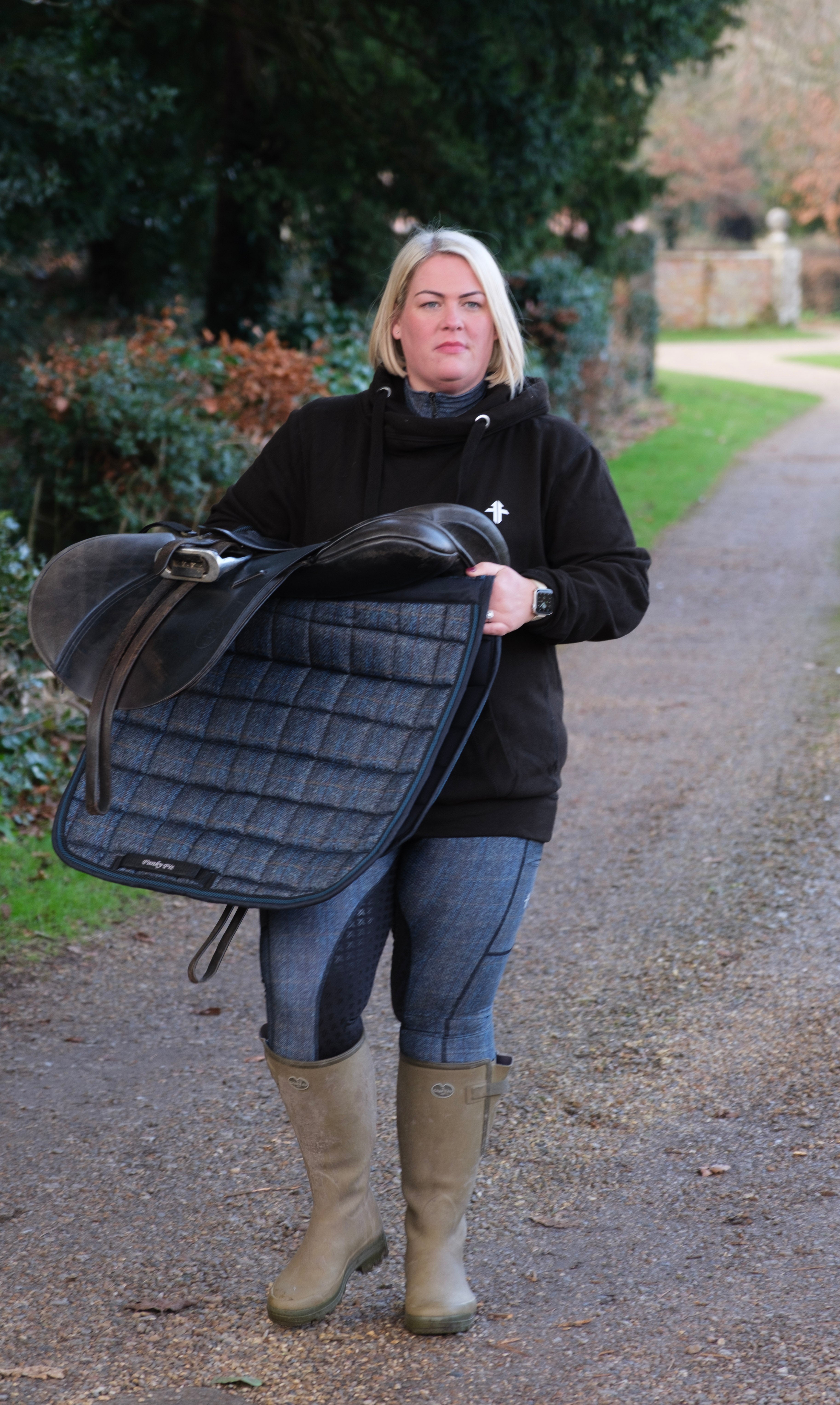 Funky Fit Hereford Plaid CC Saddle Pads Funky Fit Hereford Plaid Jodhpurs
