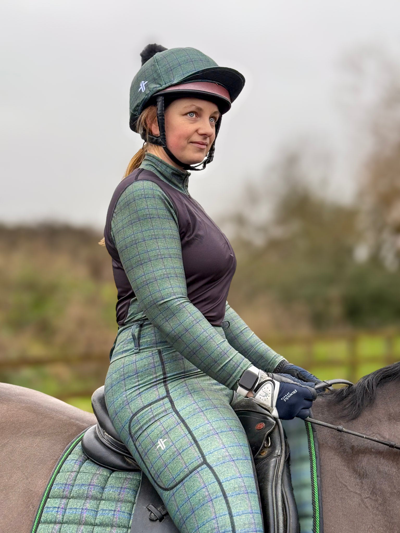 Funky Fit Cotswold Tweed Hat Silks Cotswold Tweed Jodhpurs Cotswold Tweed Base Layers