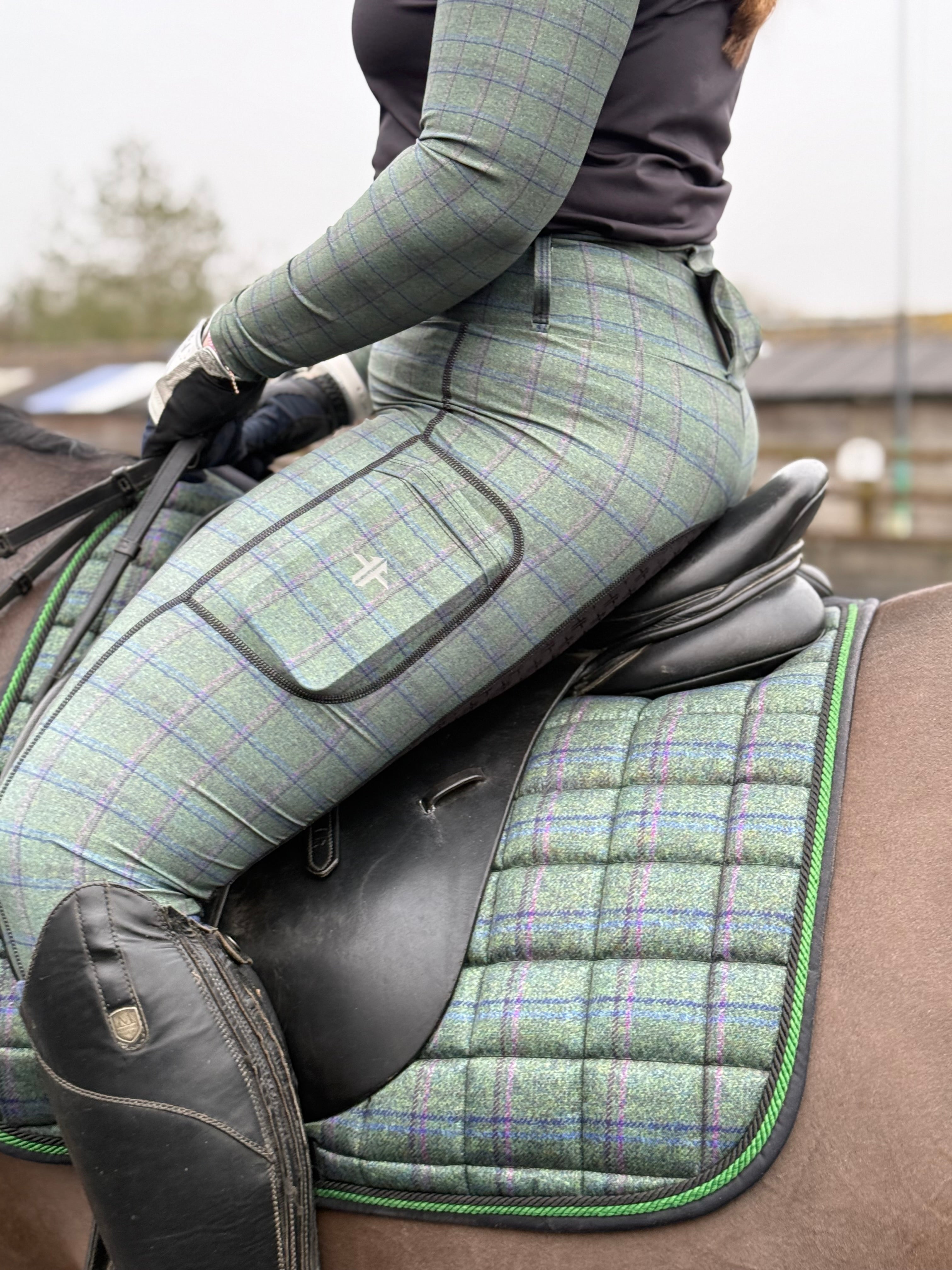 Funky Fit Cotswold Tweed CC Saddle Pads
