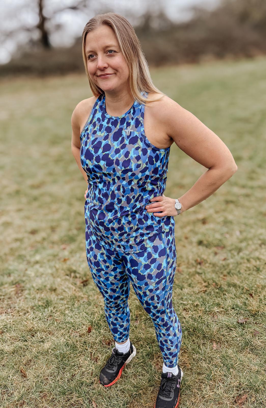 H.I. Full Length Gym Leggings - Hear Me Roar Design