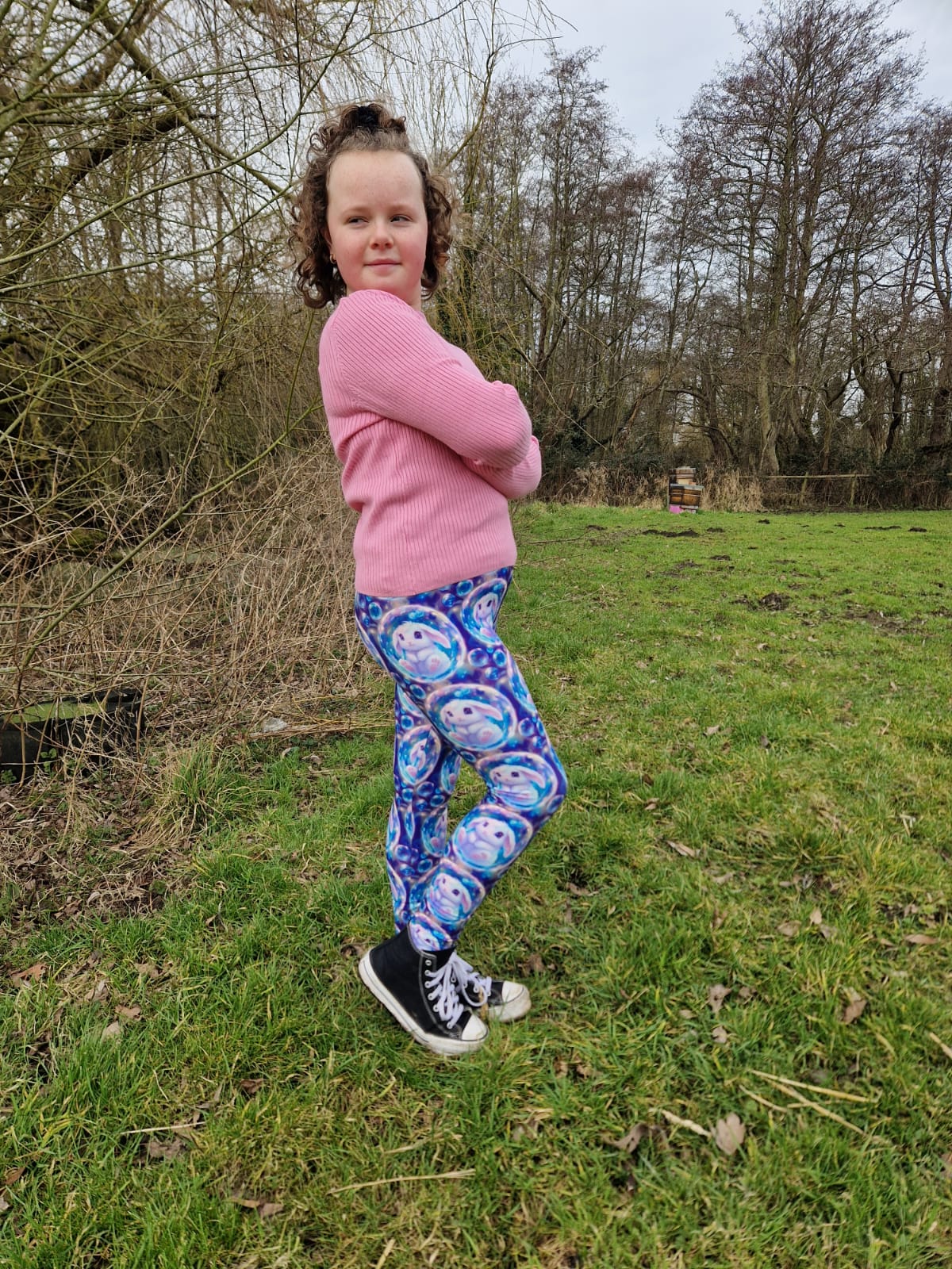 Funky Fit 24/7 Full Length Leggings – Bubble Bunny