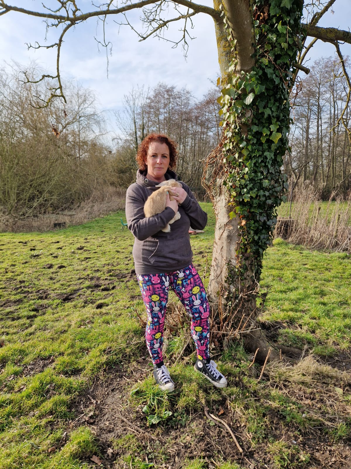 Funky Fit 24/7 Full Length Leggings – Grunge Bunnies