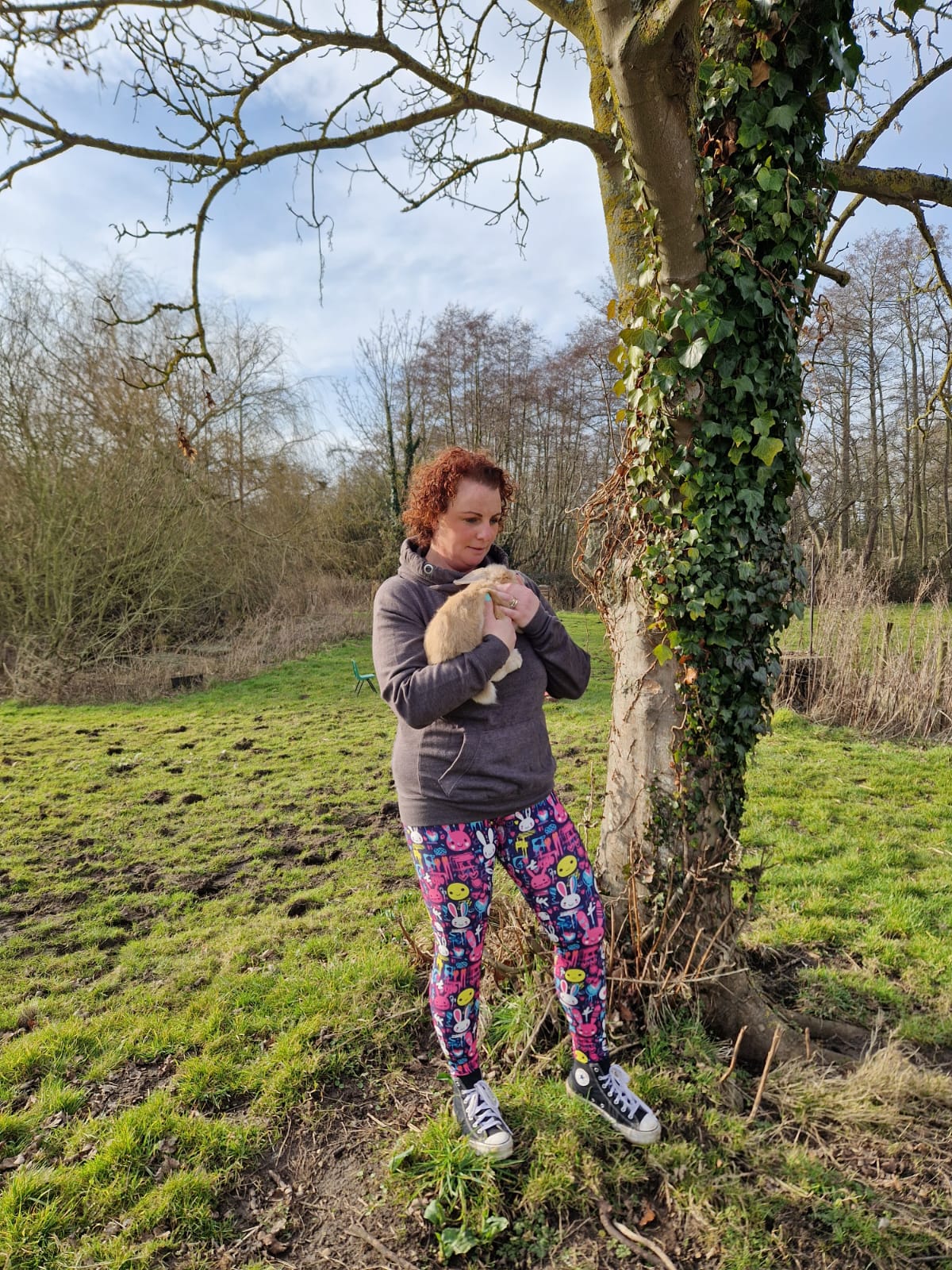 Funky Fit 24/7 Full Length Leggings – Grunge Bunnies