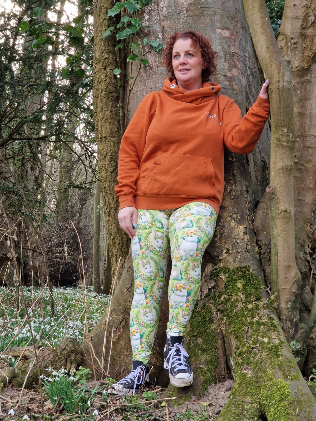 Funky Fit 24/7 Full Length Leggings – Bunny in Bloom