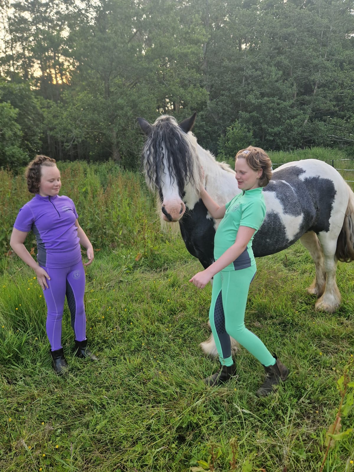 Kids Team Performance Pull On Breech - Melon Sorbet & Grey