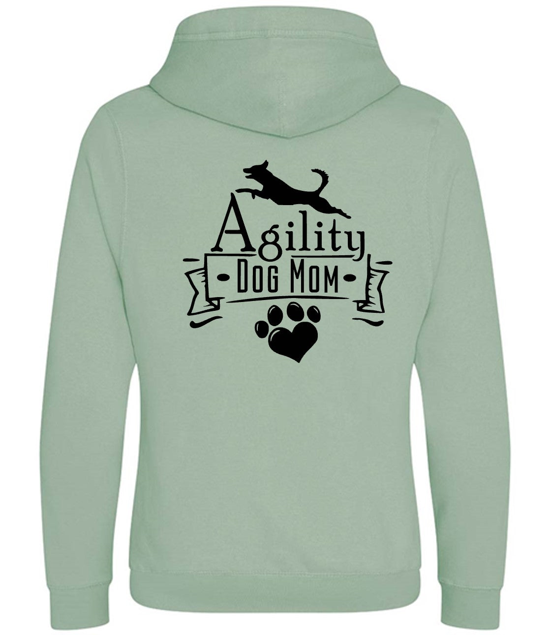 Agility Mum 2 Cross-Neck Hoodie