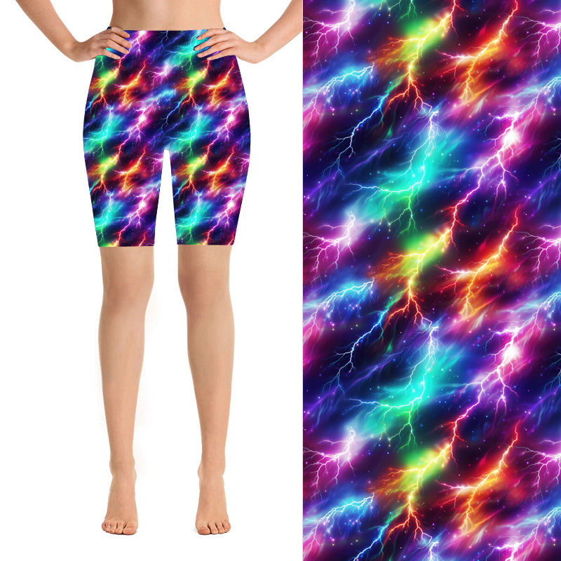 24/7 Biker Shorts - Thunderstorm Kids