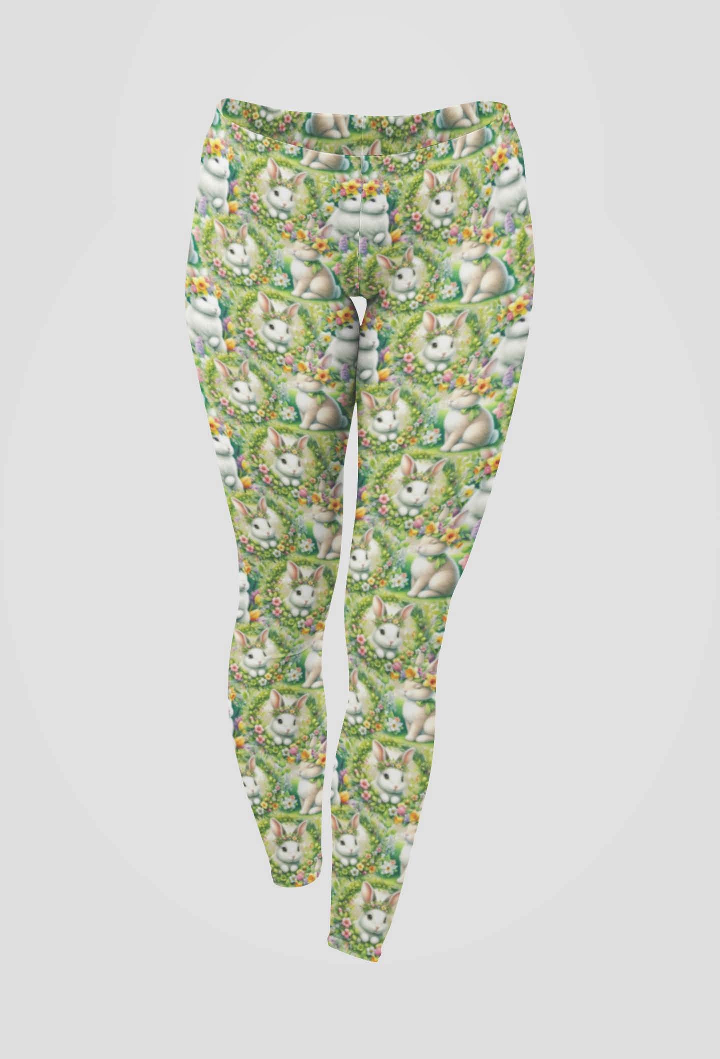 Funky Fit 24/7 Full Length Leggings – Bunny in Bloom