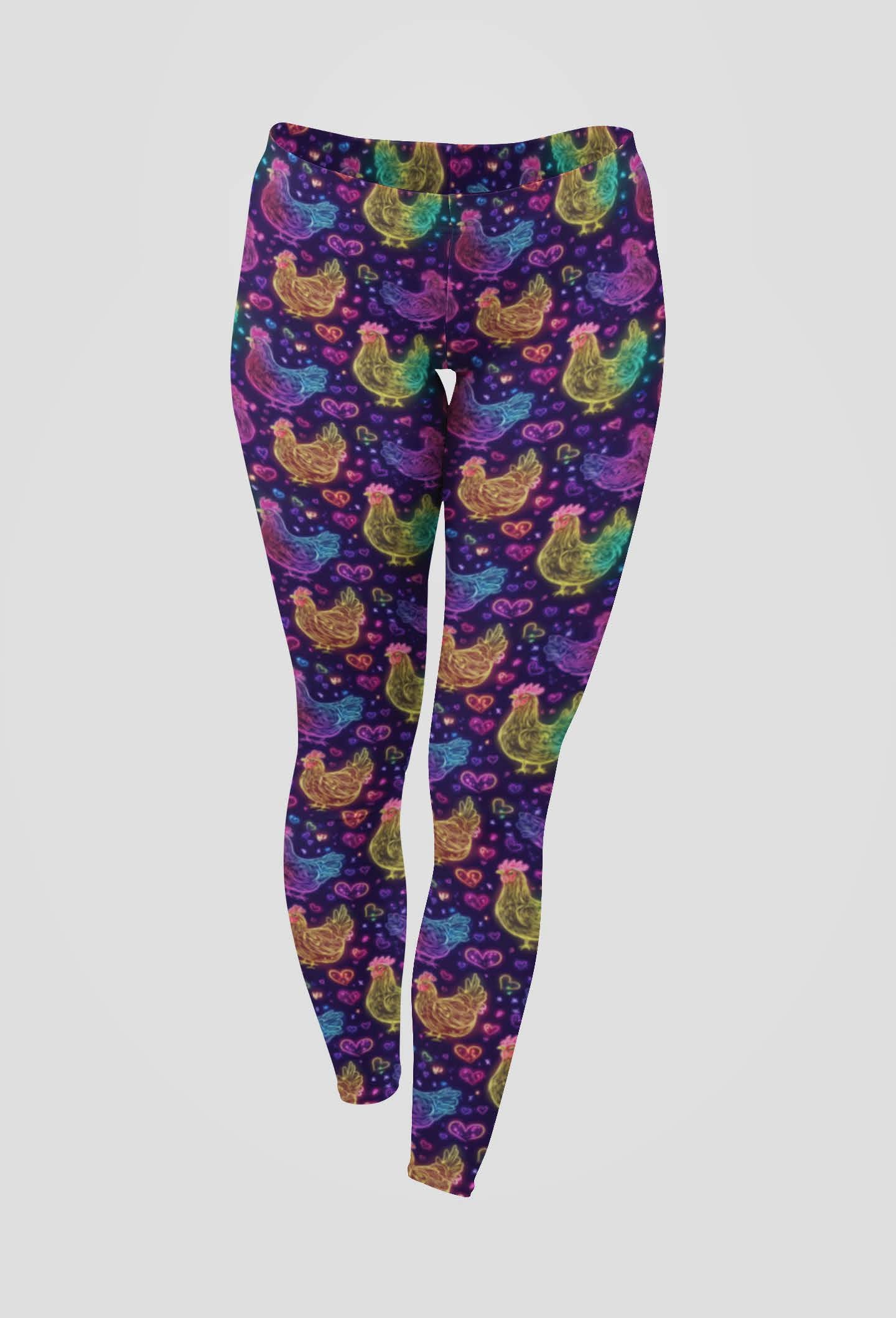 Funky Fit 24/7 Full Length Leggings – Clucking Gorgeous!