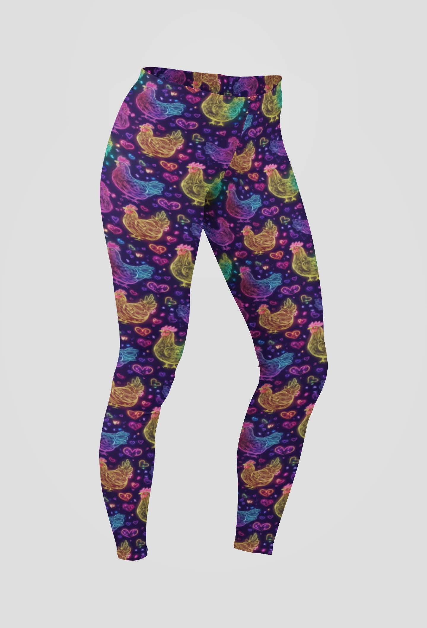 Funky Fit 24/7 Full Length Leggings – Clucking Gorgeous!