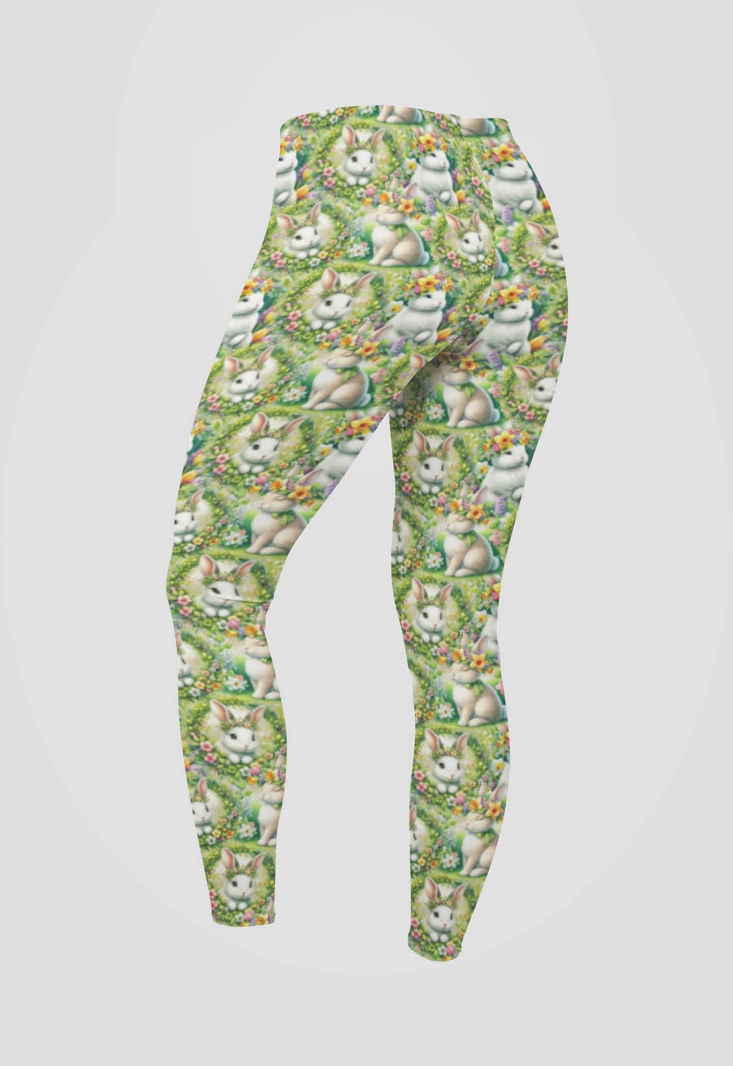 Funky Fit 24/7 Full Length Leggings – Bunny in Bloom