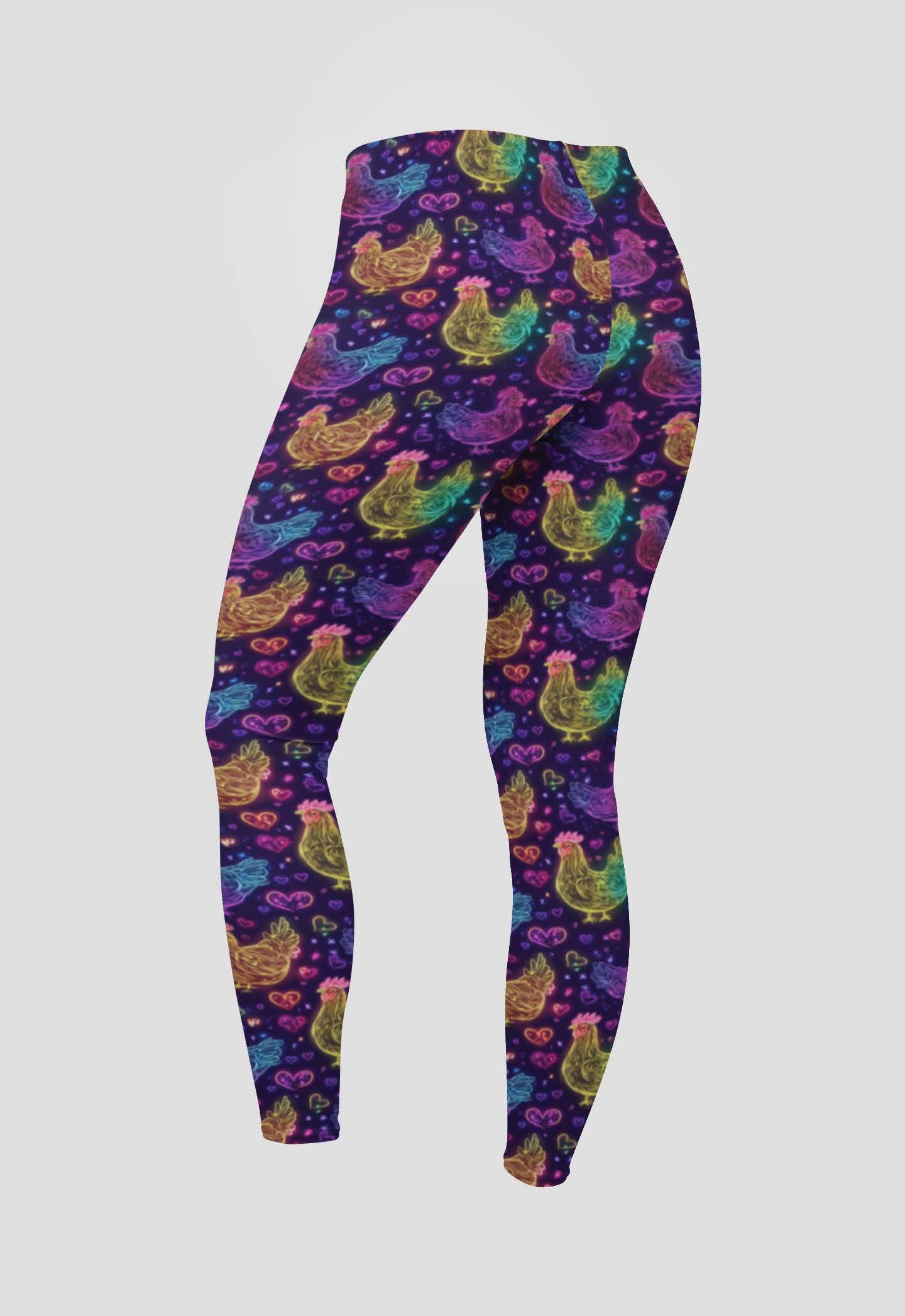 Funky Fit 24/7 Full Length Leggings – Clucking Gorgeous!