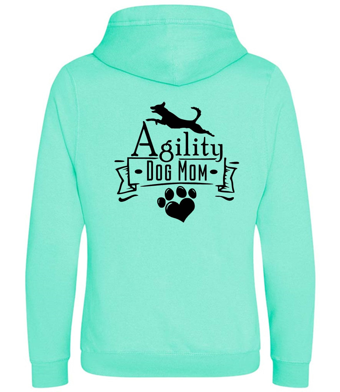 Agility Mum 2 Cross-Neck Hoodie