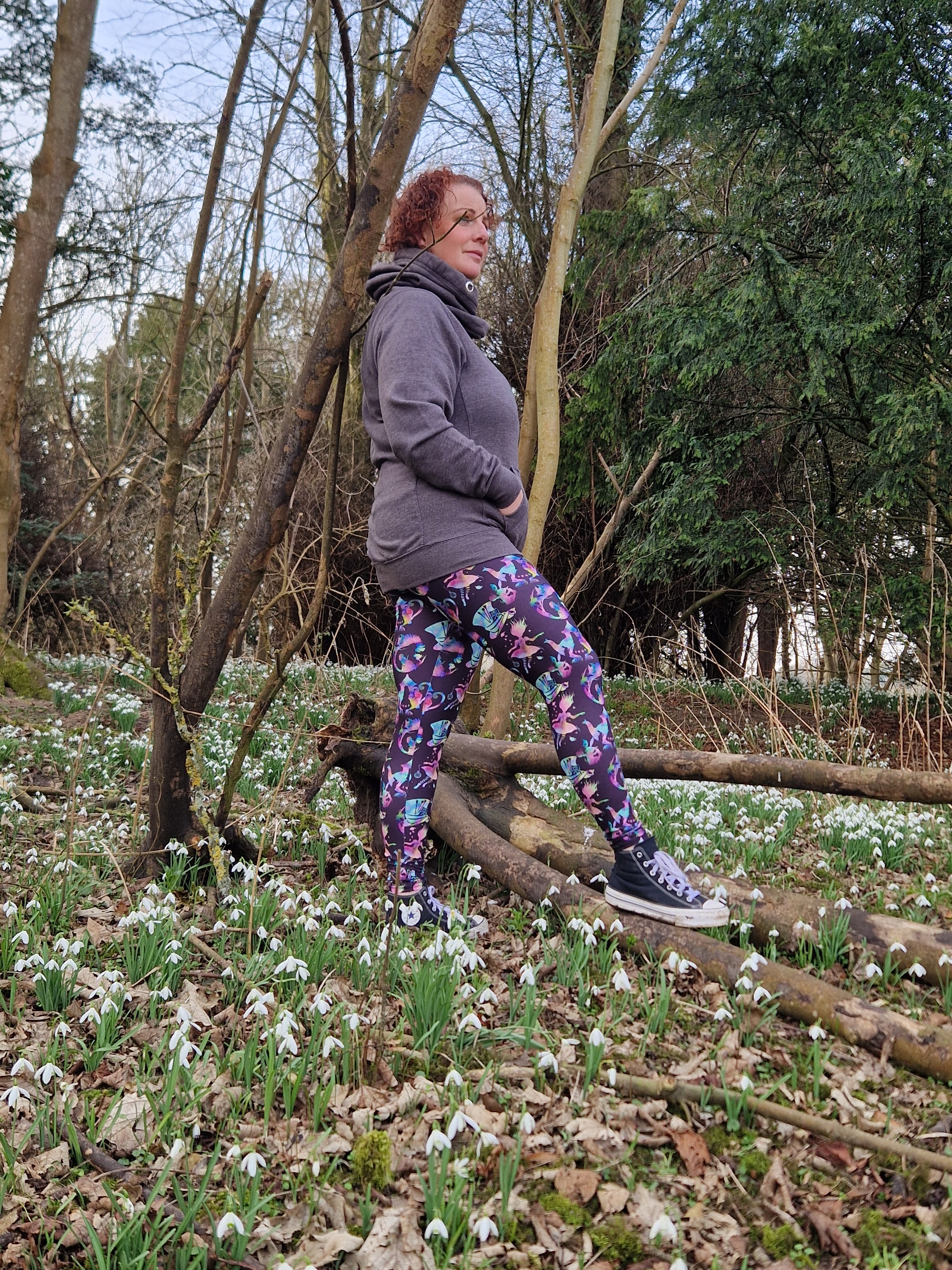 Funky Fit 24/7 Full Length Leggings – Hatters Tea Party
