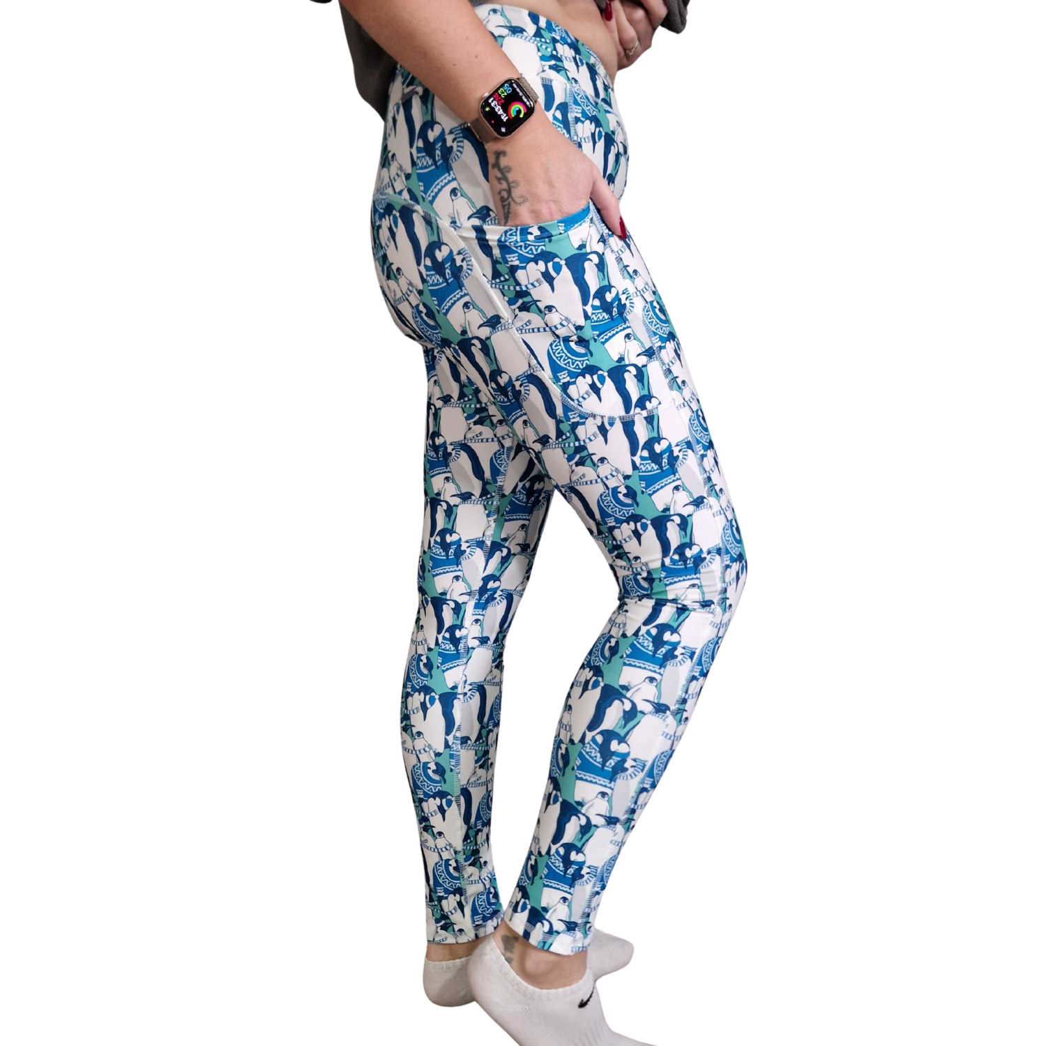 SCULPT Yoga Full Length Leggings - Frosty Friends