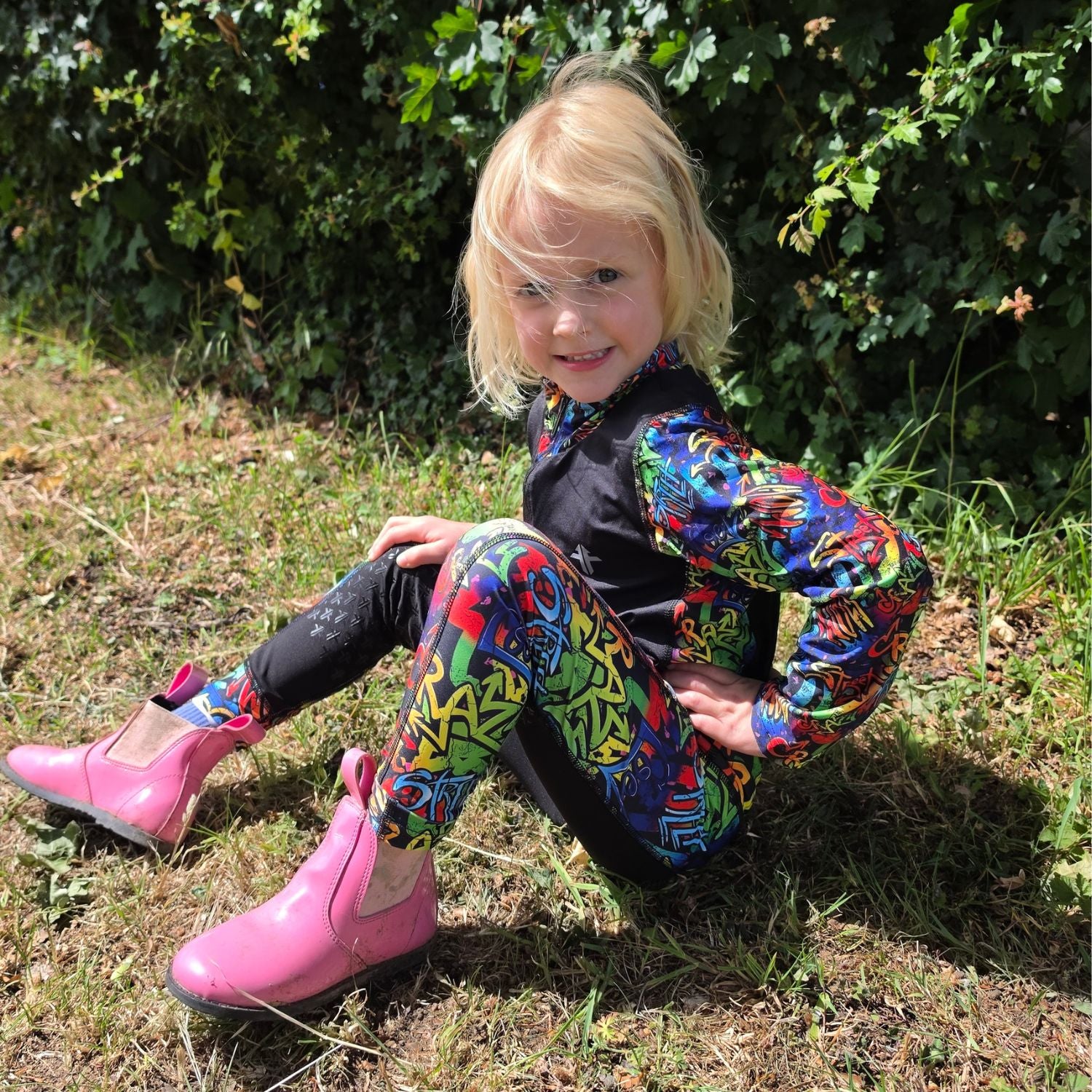 Graffiti Jodhpurs Kids Equestrian