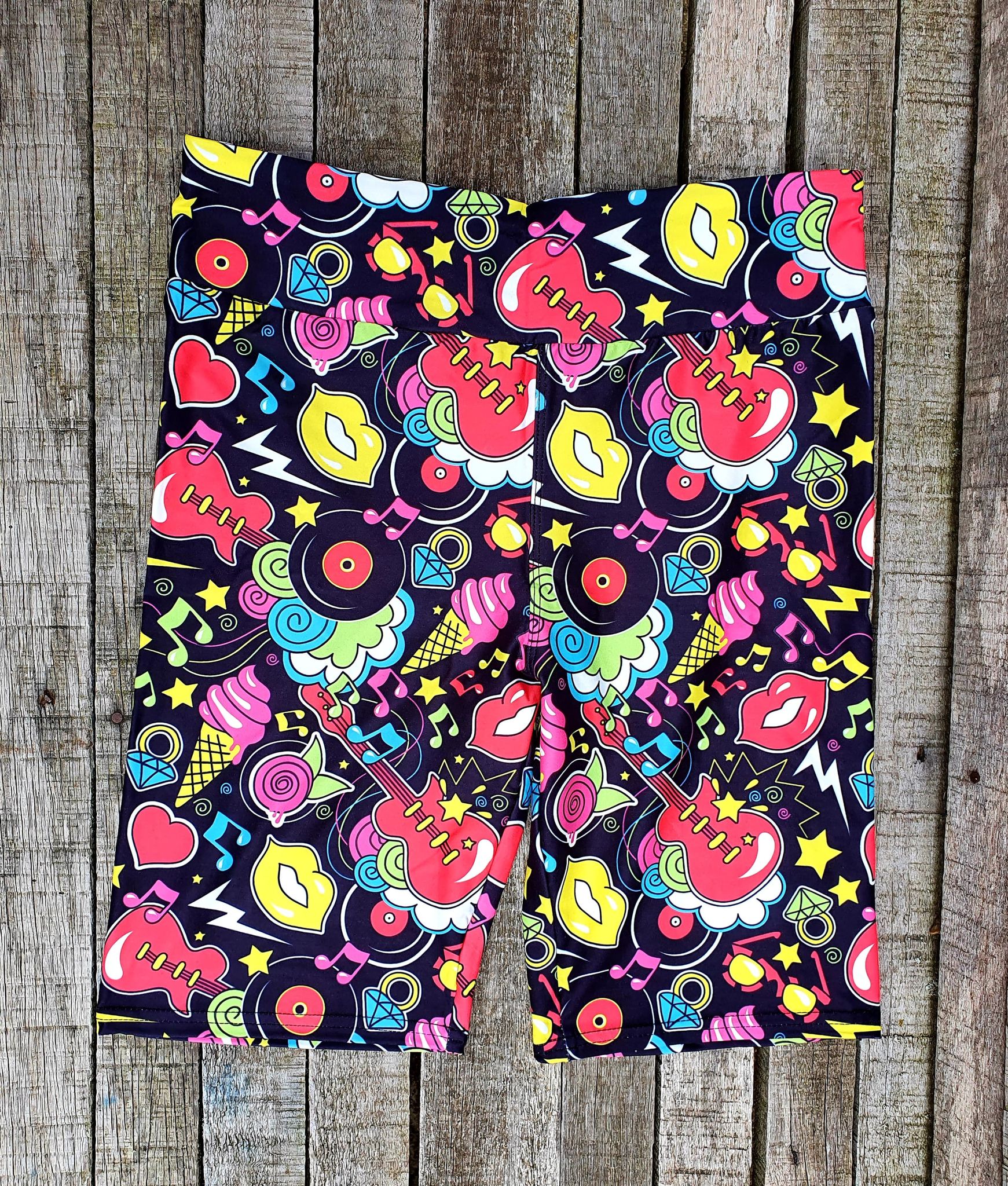 24/7 Biker Shorts - Poprock