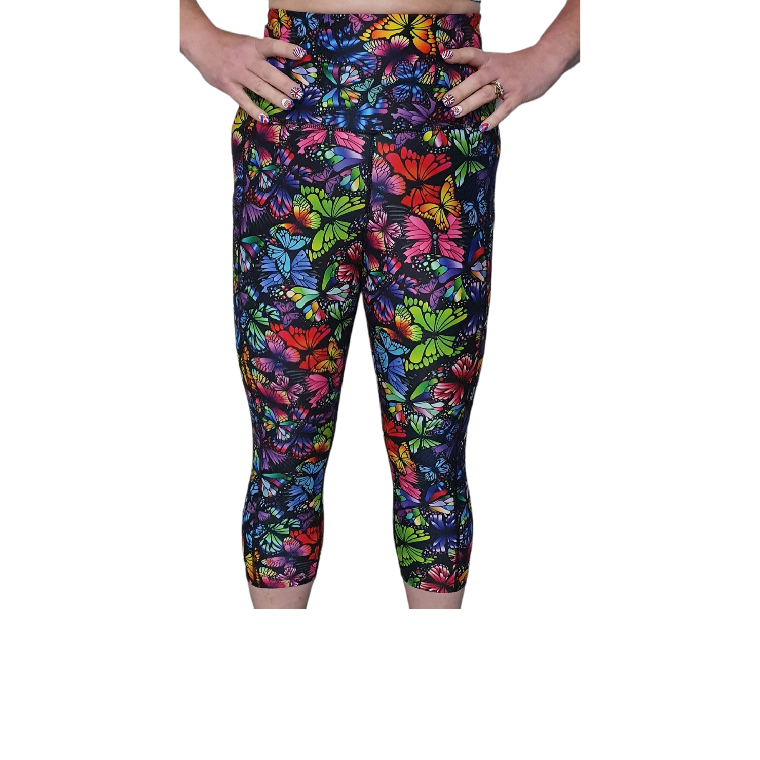 Funky leggings top for gym