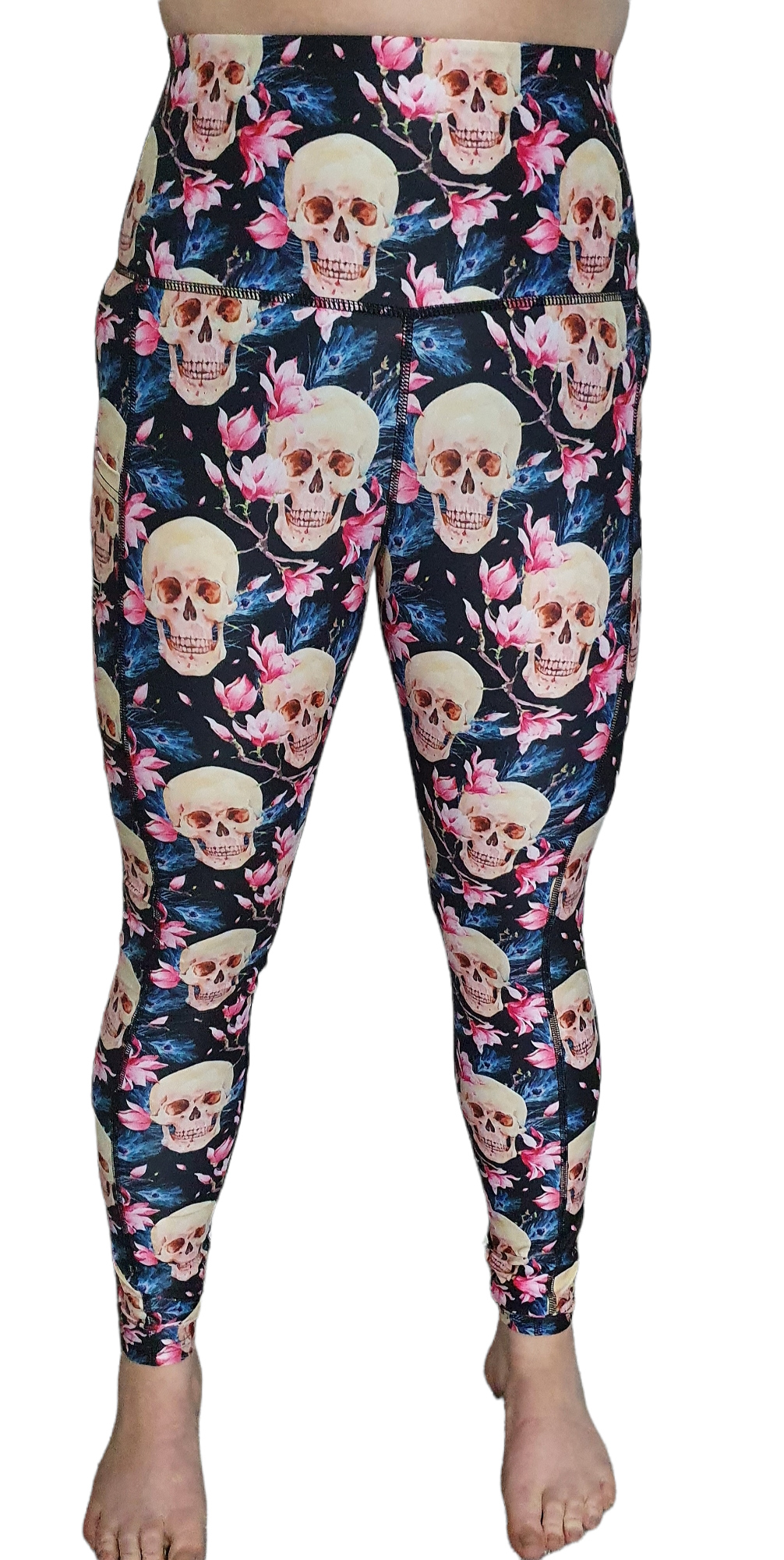 Skull gym deals leggings